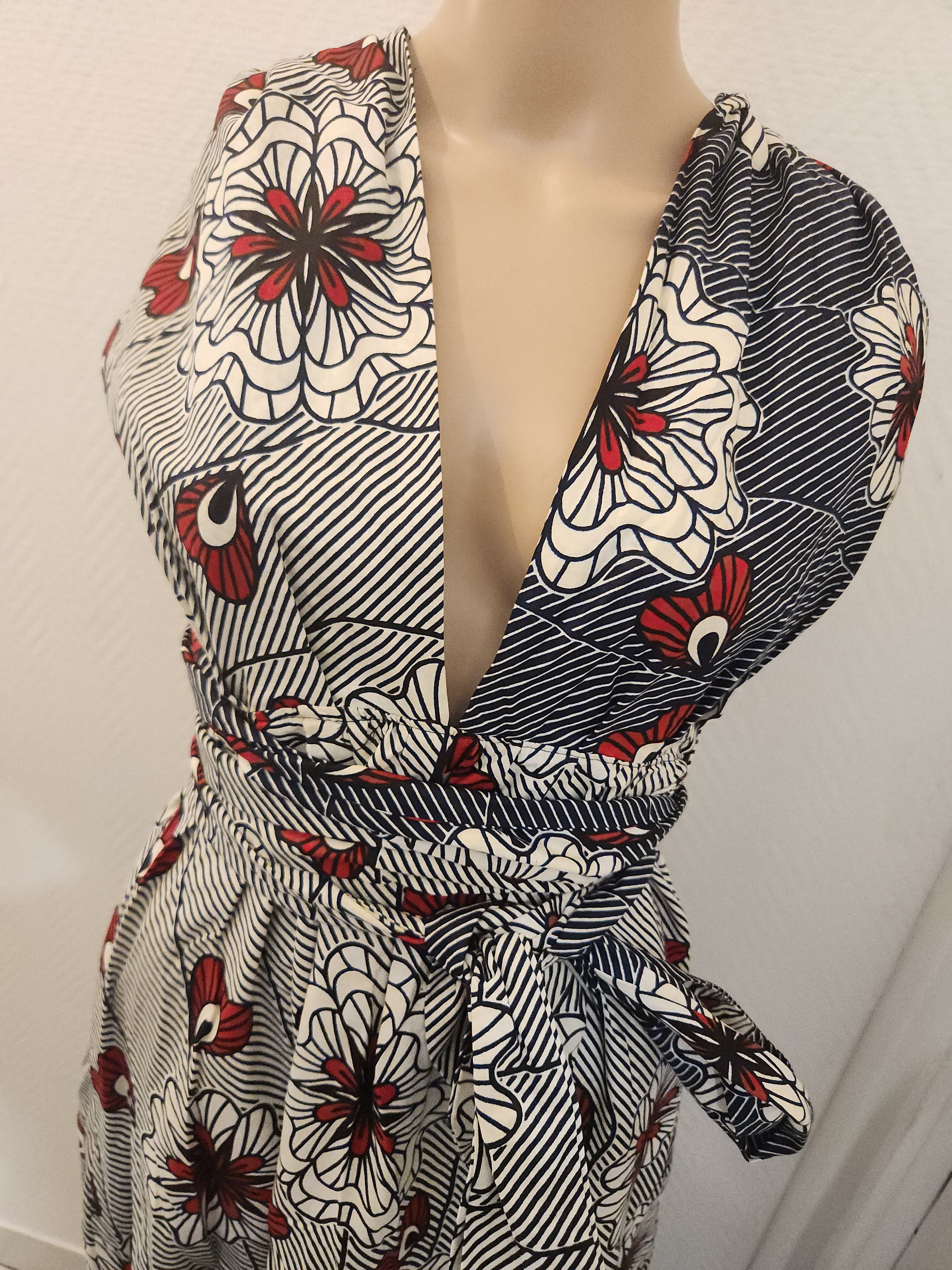 Robe longue en wax Multi- Styles