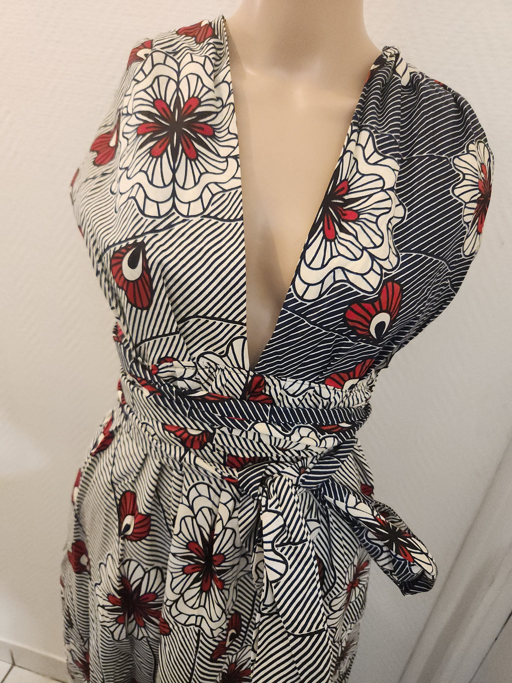 Robe longue en wax Multi- Styles
