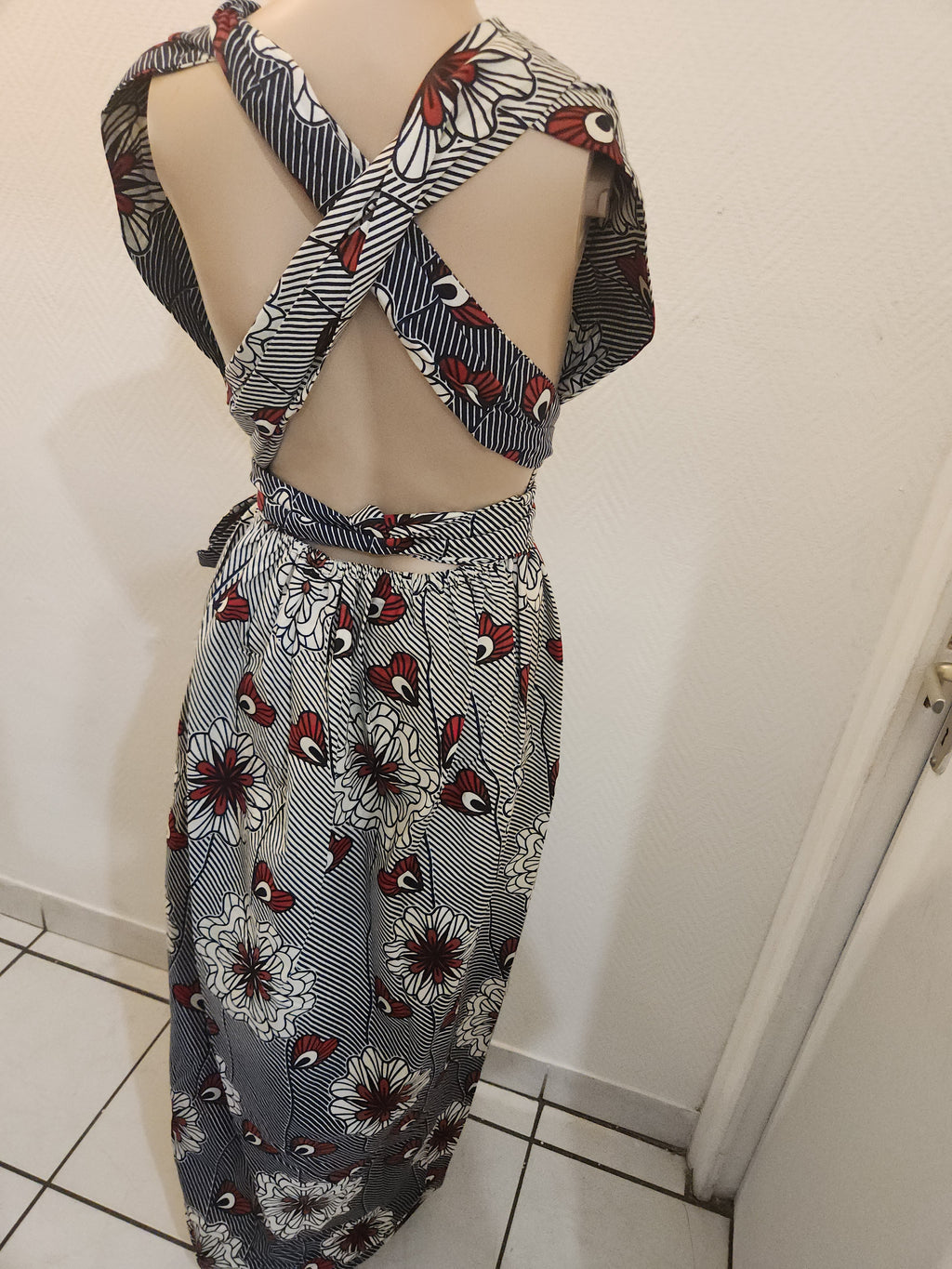 Robe longue en wax Multi- Styles
