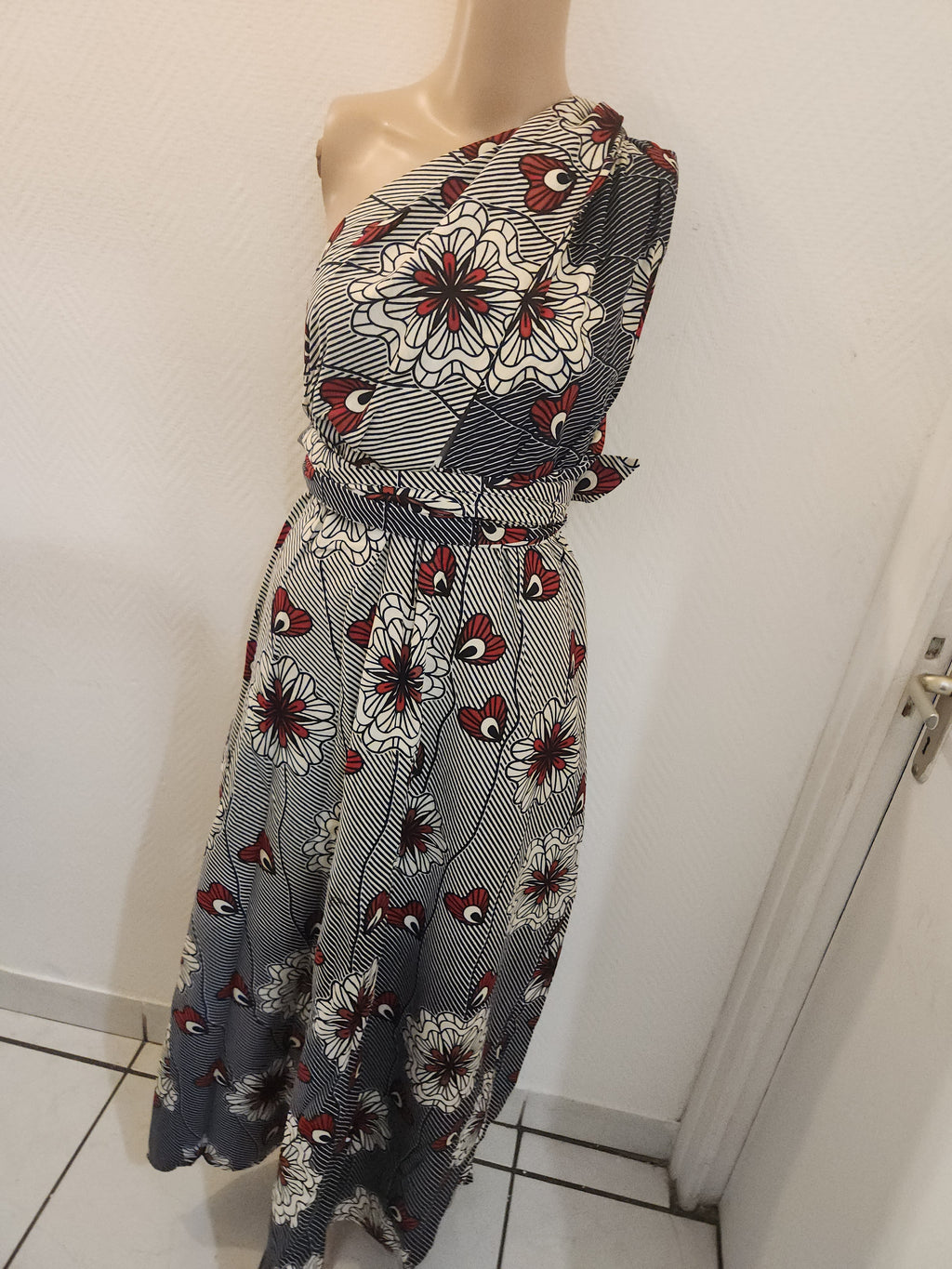 Robe longue en wax Multi- Styles