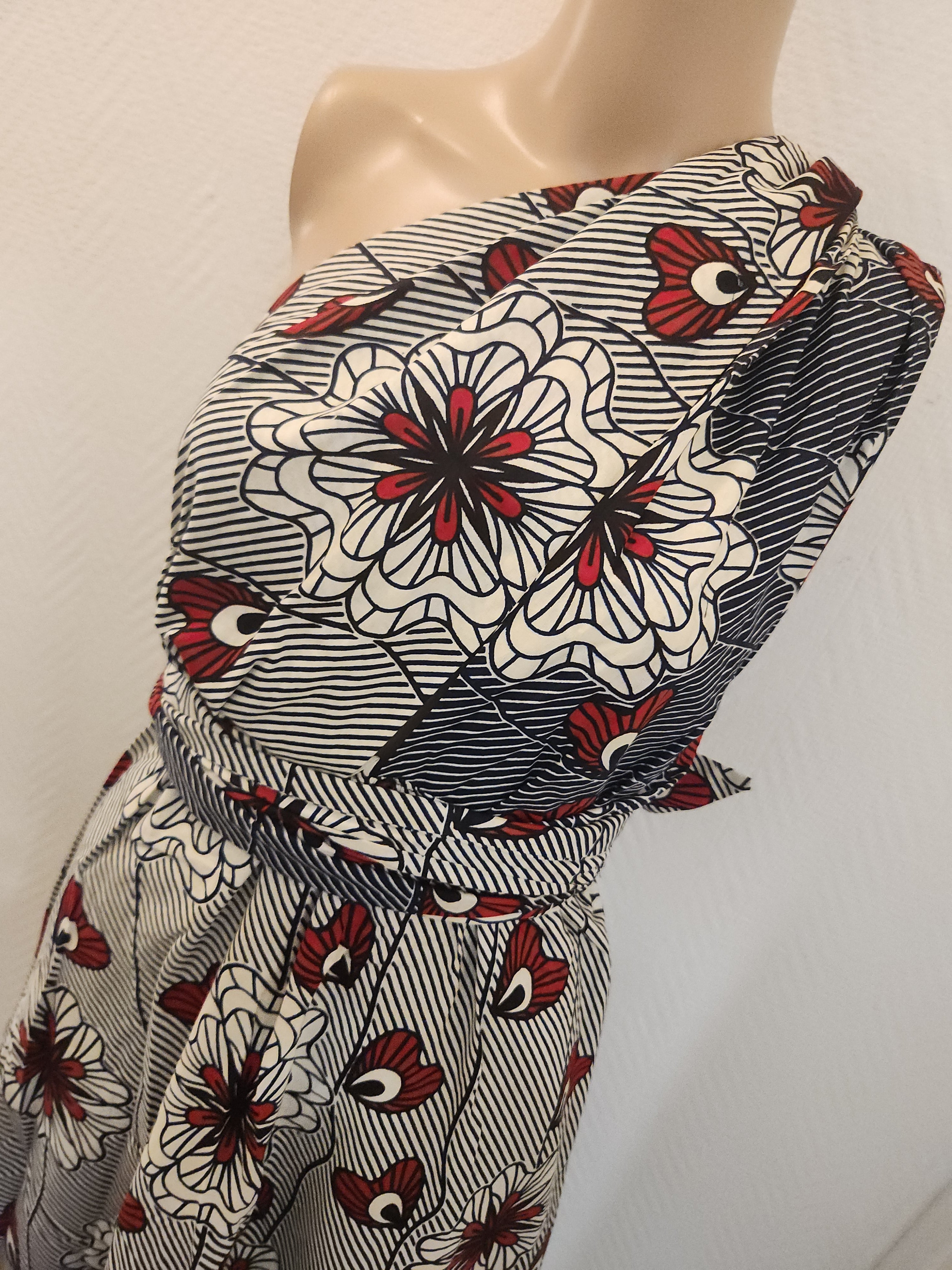 Robe longue en wax Multi- Styles
