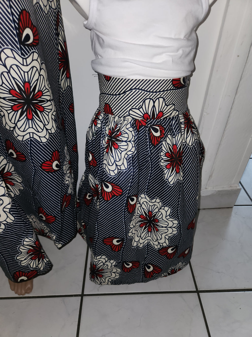 Robe longue en wax Multi- Styles