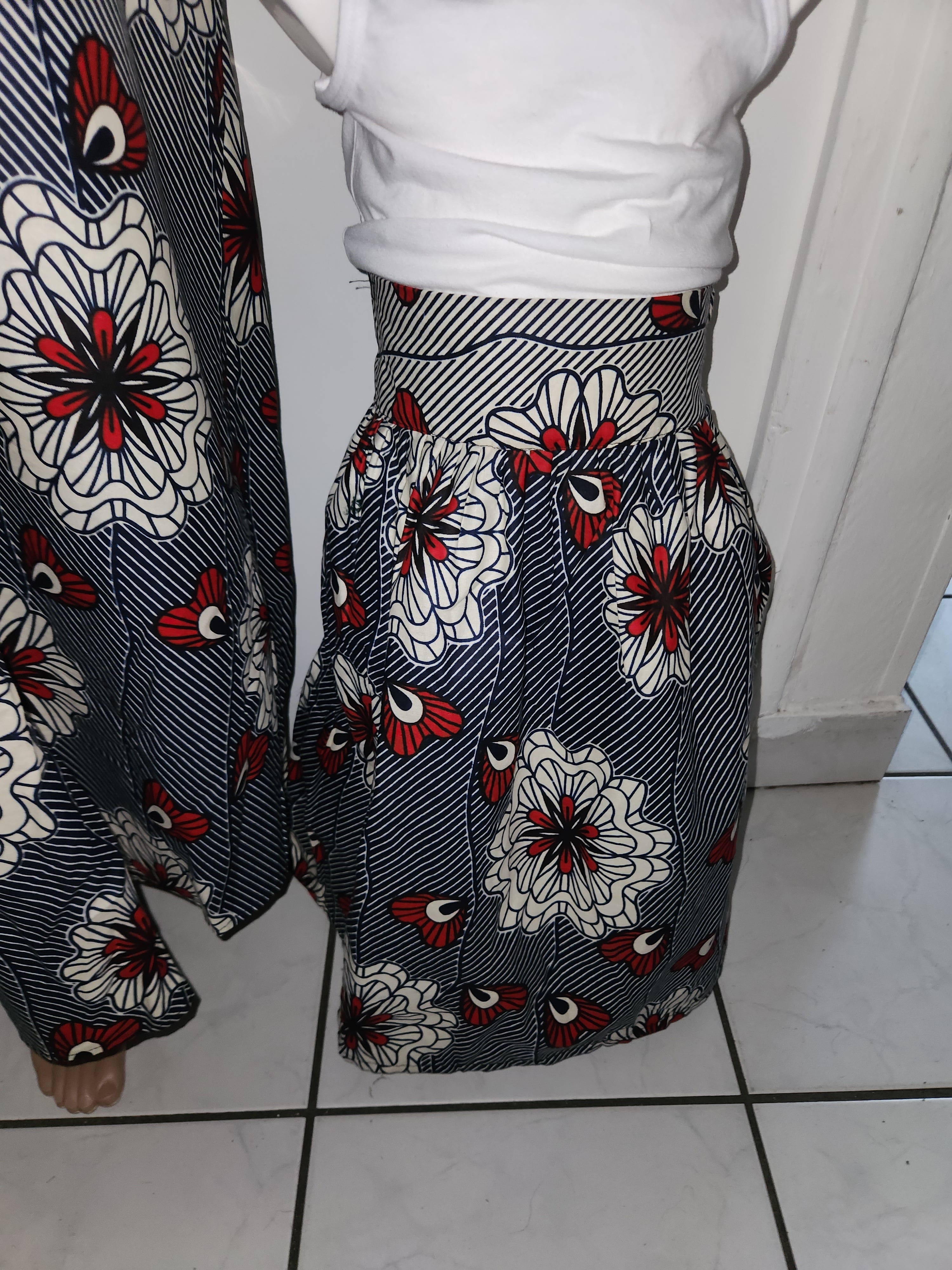 Robe longue en wax Multi- Styles