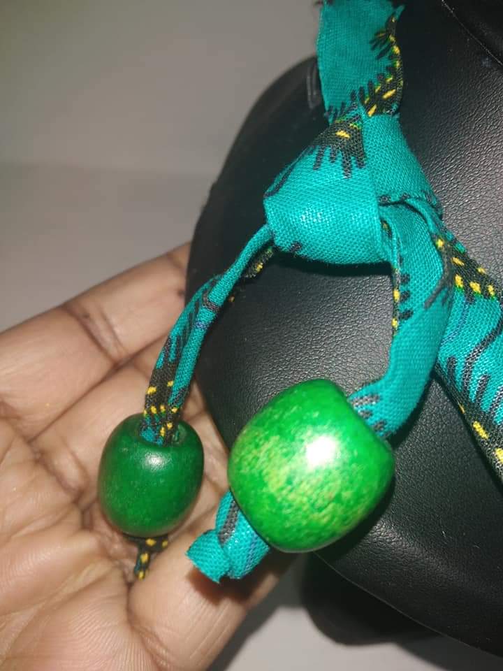 Le collier ethnique en wax