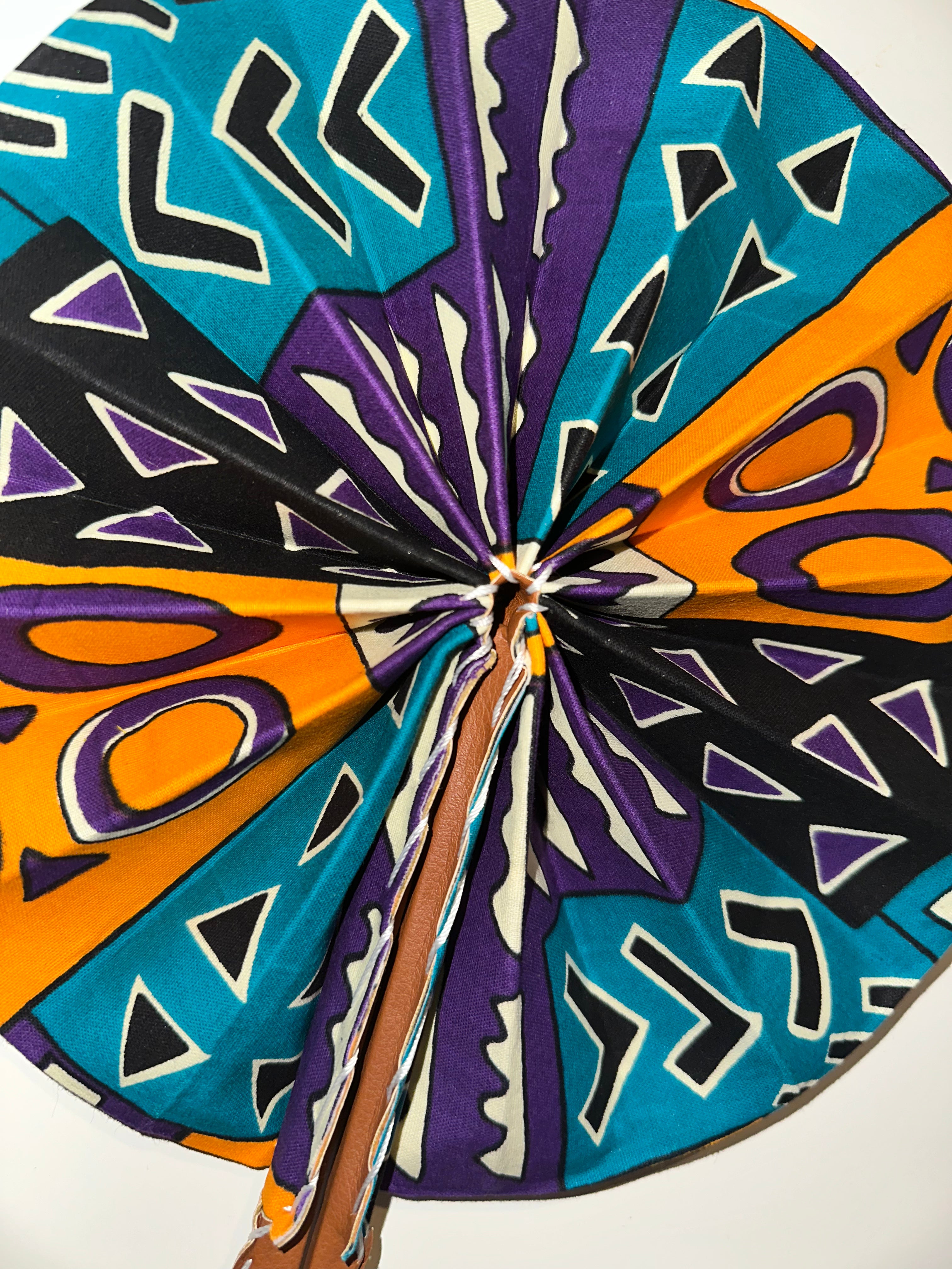 Eventail Africain - Multicolore