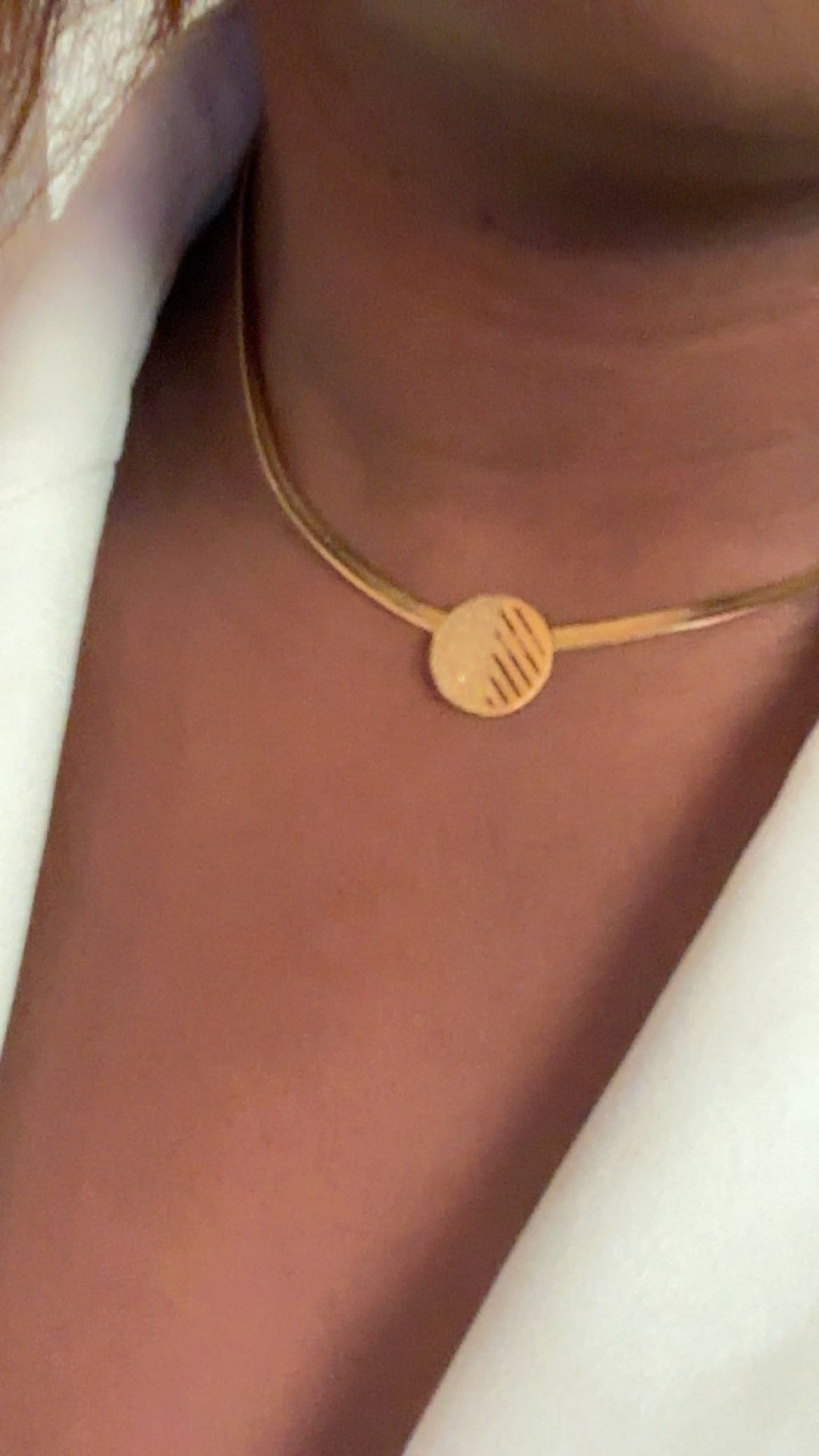 Collier "Eclat Doré"
