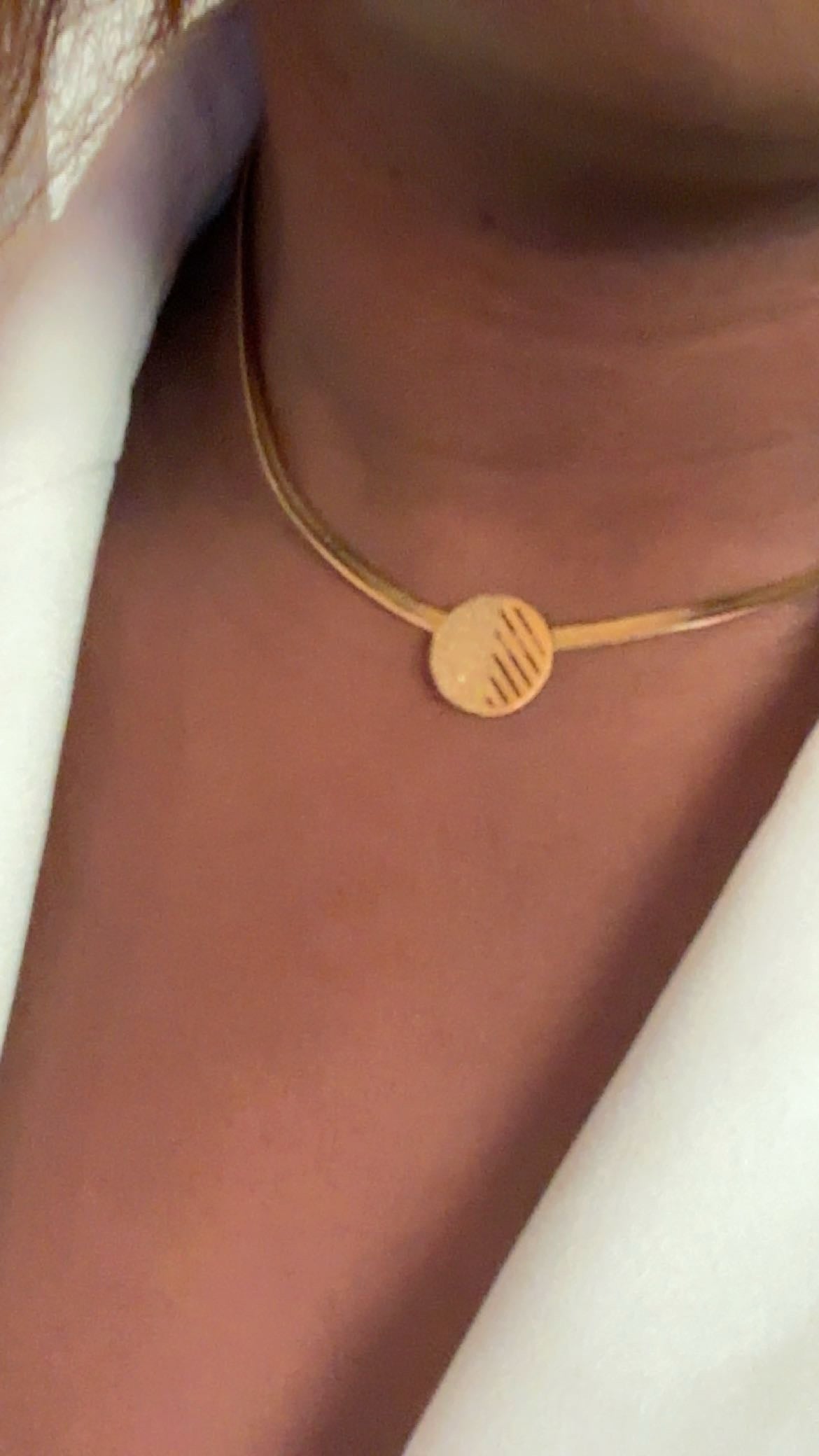 Collier "Eclat Doré"