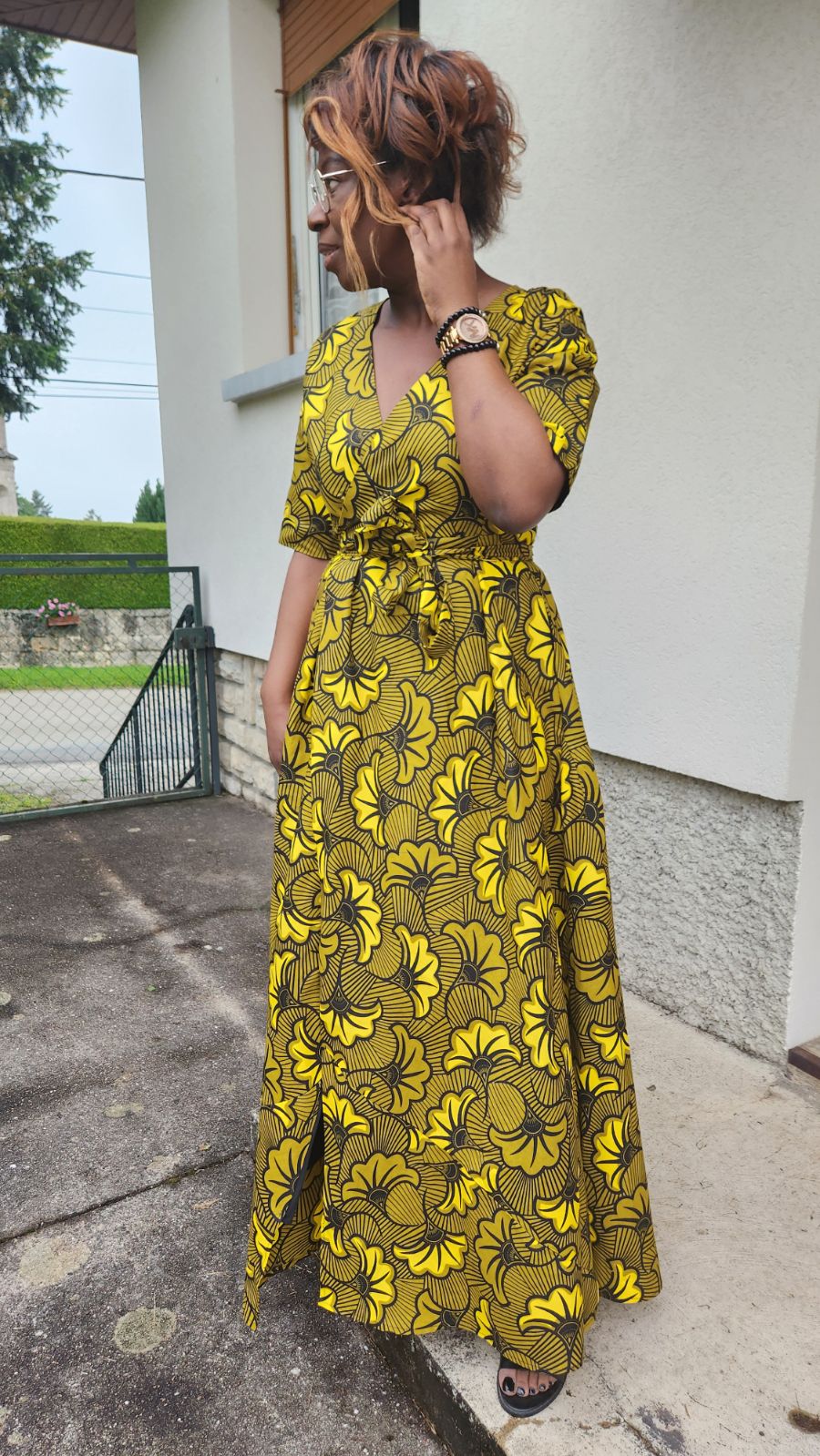 Robe portefeuille chic et pratique - Eclat Solaire