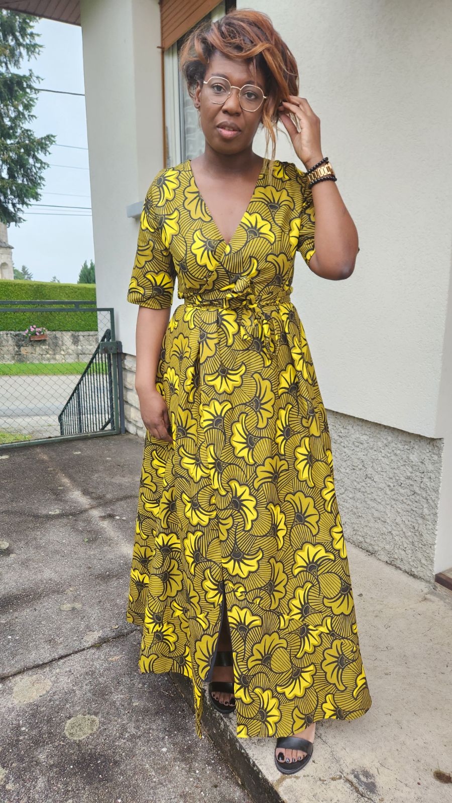 Robe portefeuille chic et pratique - Eclat Solaire