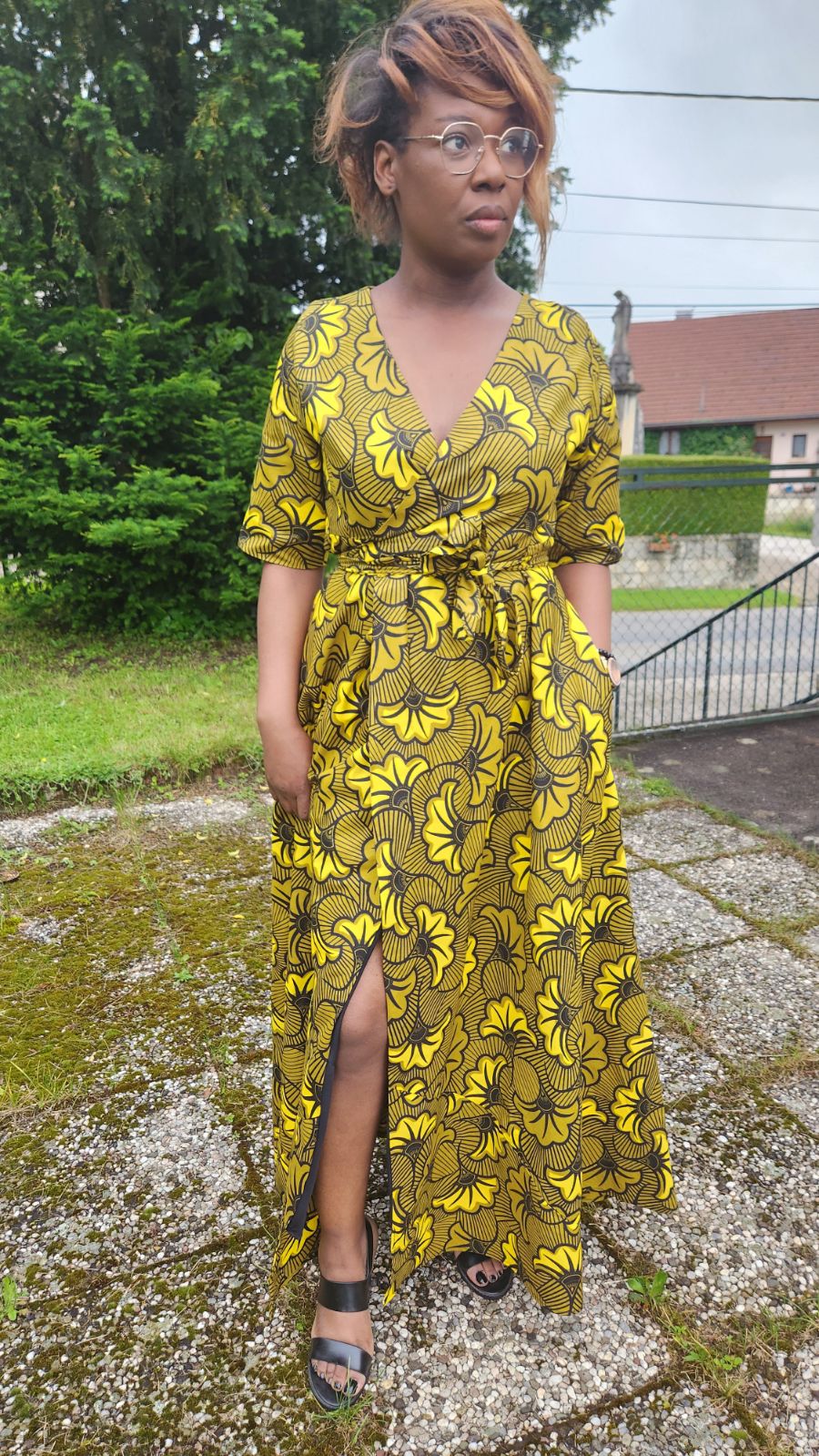 Robe portefeuille chic et pratique - Eclat Solaire