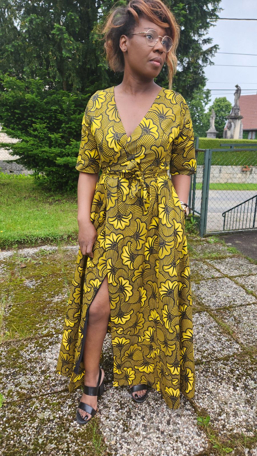 Robe portefeuille chic et pratique - Eclat Solaire