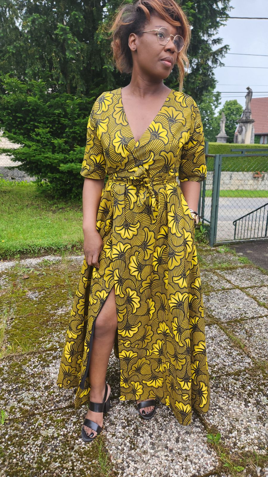 Robe portefeuille chic et pratique - Eclat Solaire