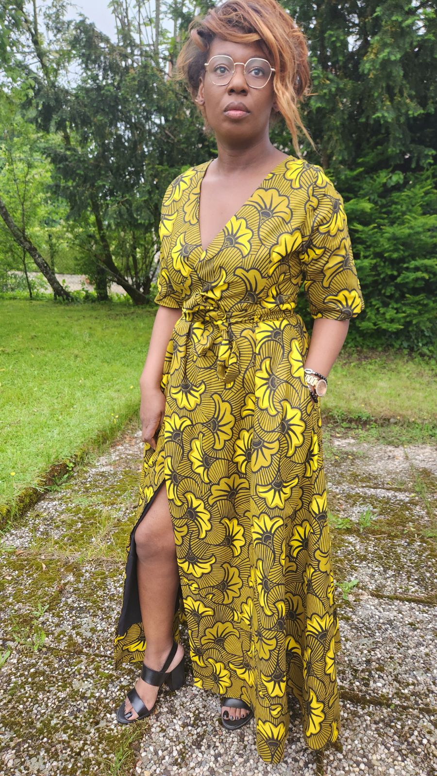 Robe portefeuille chic et pratique - Eclat Solaire