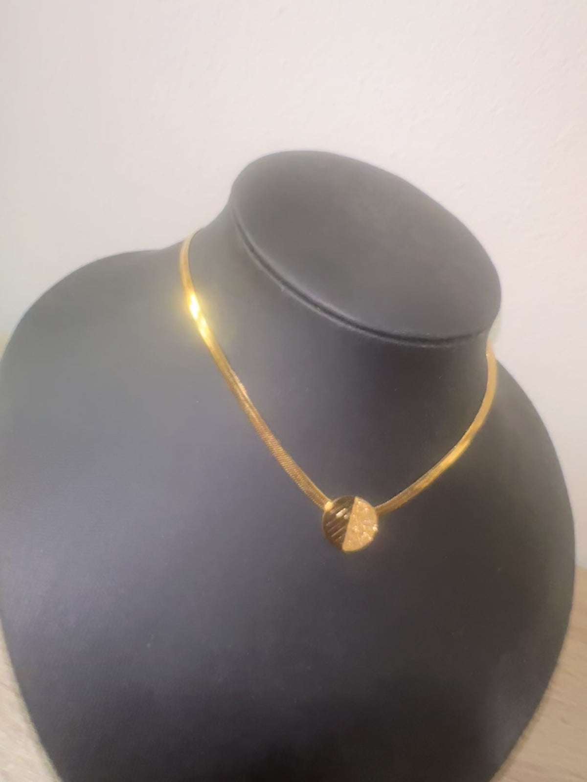 Collier "Eclat Doré"